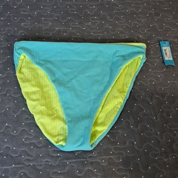 Ambrie reversible swim bottoms size large NWT - Picture 1 of 4